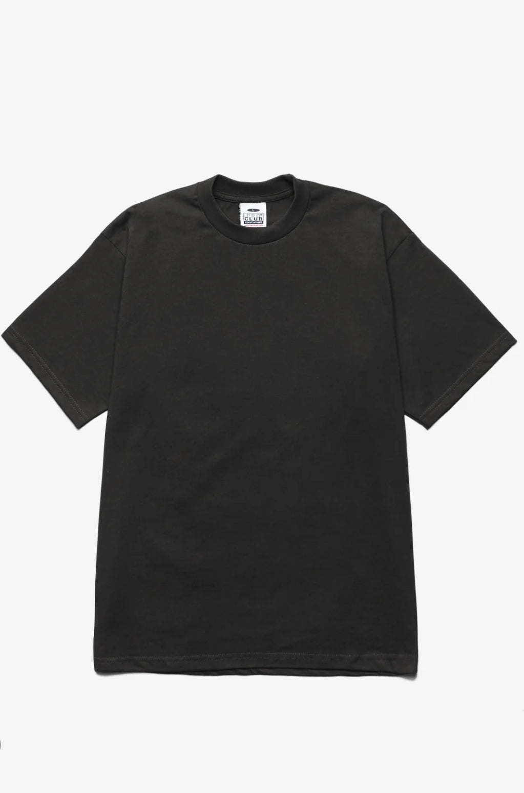 Pro-Club Men's Comfort Short Sleeve Tee -2XL-Iced Black